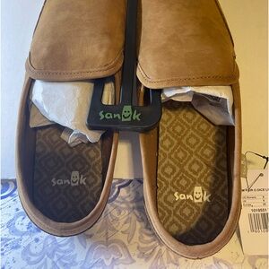 Sanuk o dice leather size 8